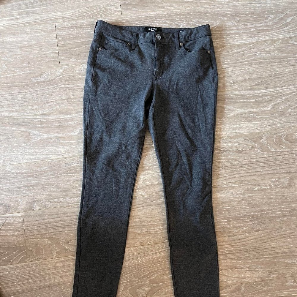 Nine West grey skinny pants (6)
